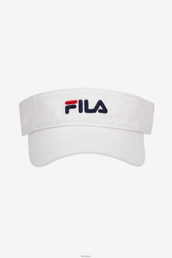 blanco FILA visera fila blanca bordada 6L8PR21006