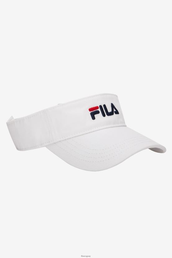 blanco FILA visera fila blanca bordada 6L8PR21006