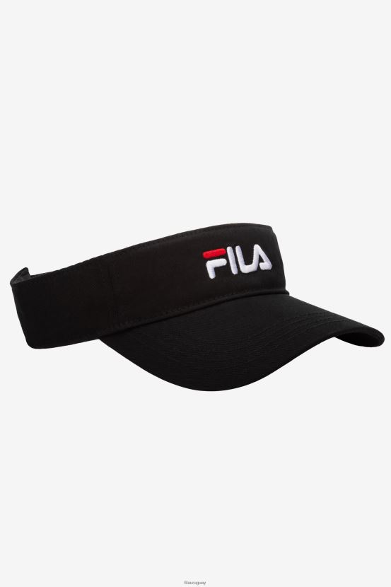 negro FILA visera fila bordada negra 6L8PR21005