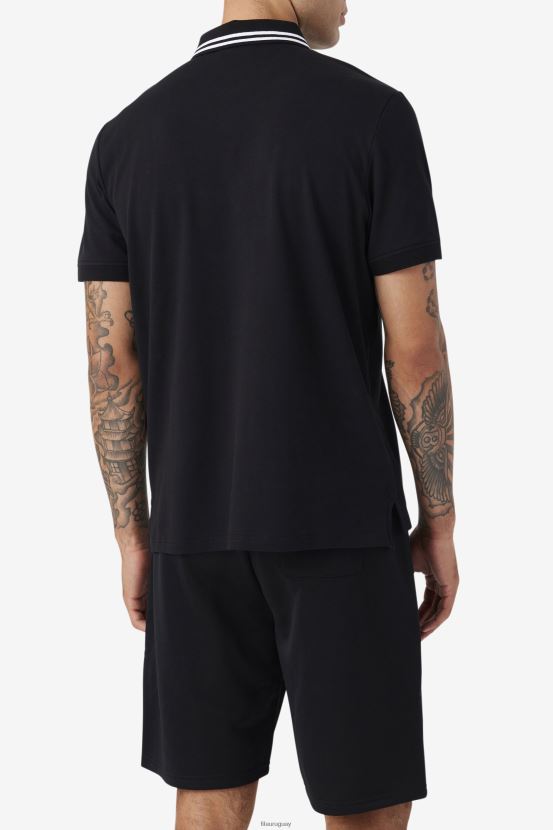 negro FILA polo fila jelen negro 6L8PR2426