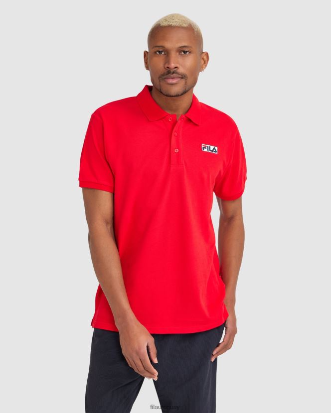 rojo FILA polo asher fila rojo hombre 6L8PR22372