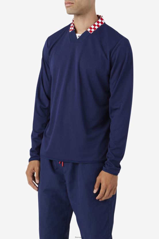 Armada FILA camiseta fila bevans park azul marino 6L8PR2324