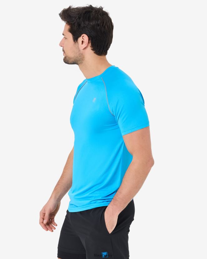 agua FILA camiseta fila roen qdry hombre aqua 6L8PR22573