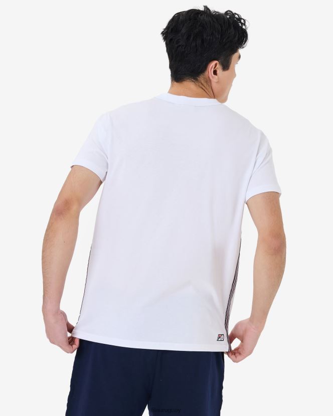 blanco FILA camiseta elias fila blanca hombre 6L8PR22582