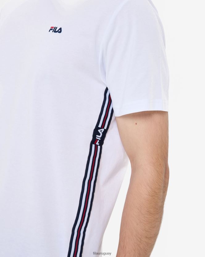 blanco FILA camiseta elias fila blanca hombre 6L8PR22582