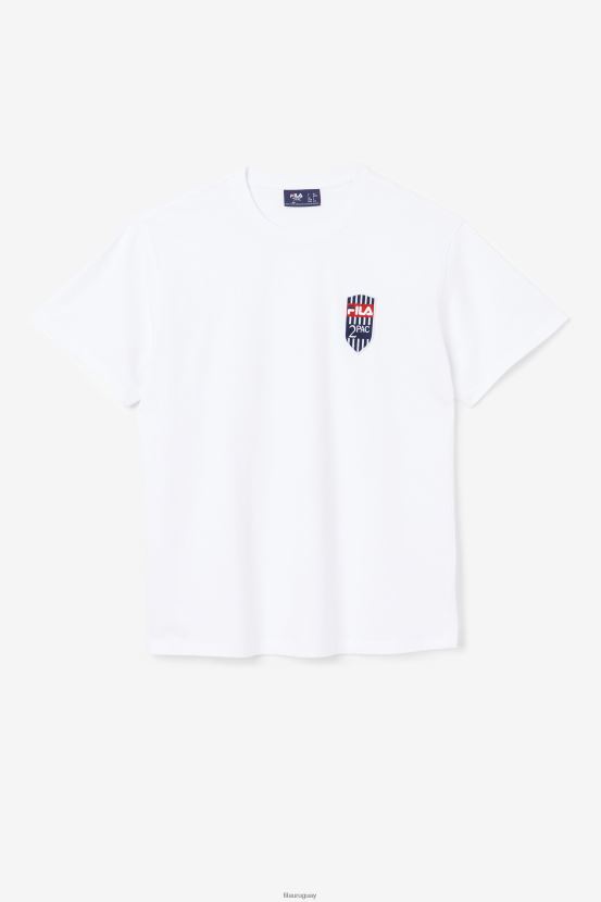 blanco FILA camiseta fila 2pac blanca 6L8PR2216