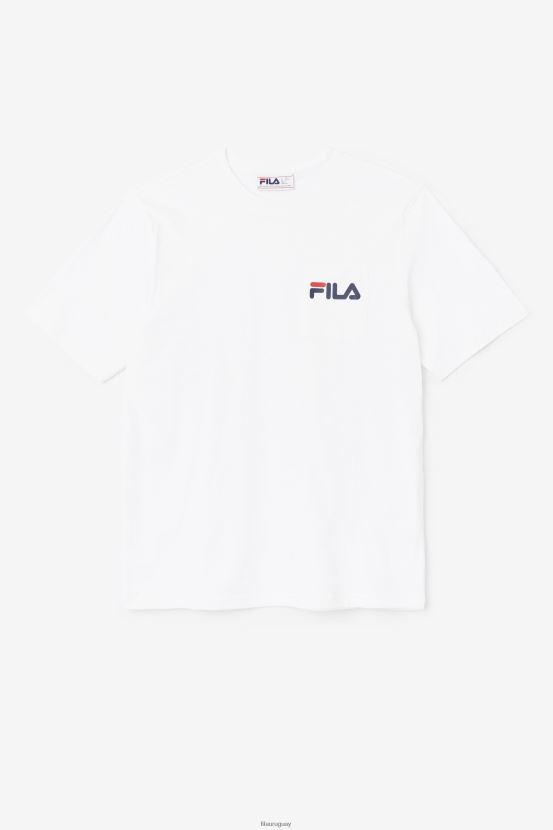 blanco FILA camiseta fila Curtis blanca 6L8PR2396