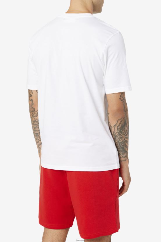 blanco FILA camiseta fila Curtis blanca 6L8PR2396