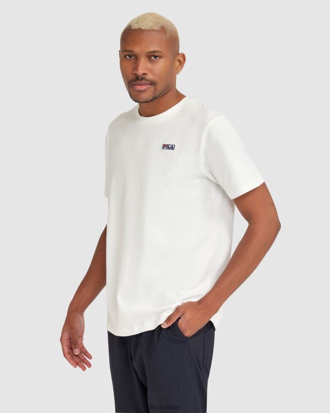 blanco FILA camiseta fila blanca hombre cian 6L8PR22415