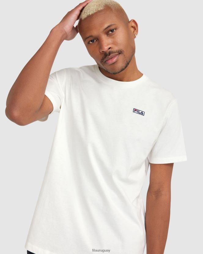 blanco FILA camiseta fila blanca hombre cian 6L8PR22415