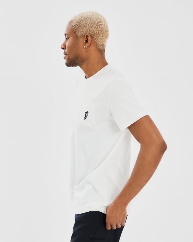 blanco FILA camiseta fila blanca raven hombre 6L8PR22356