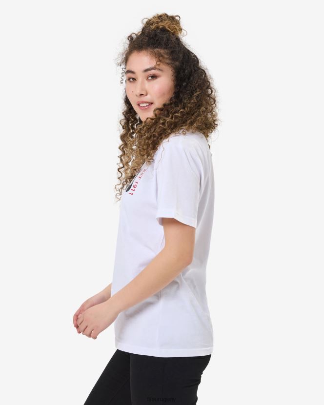 blanco FILA camiseta fila blanca unisex london 6L8PR22584