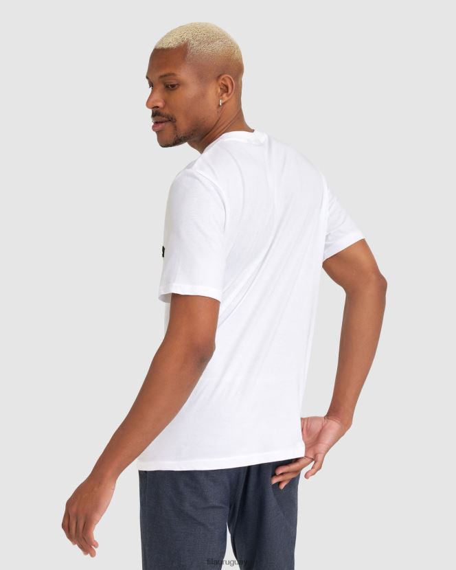 blanco FILA camiseta fila blanca valor hombre 6L8PR22319