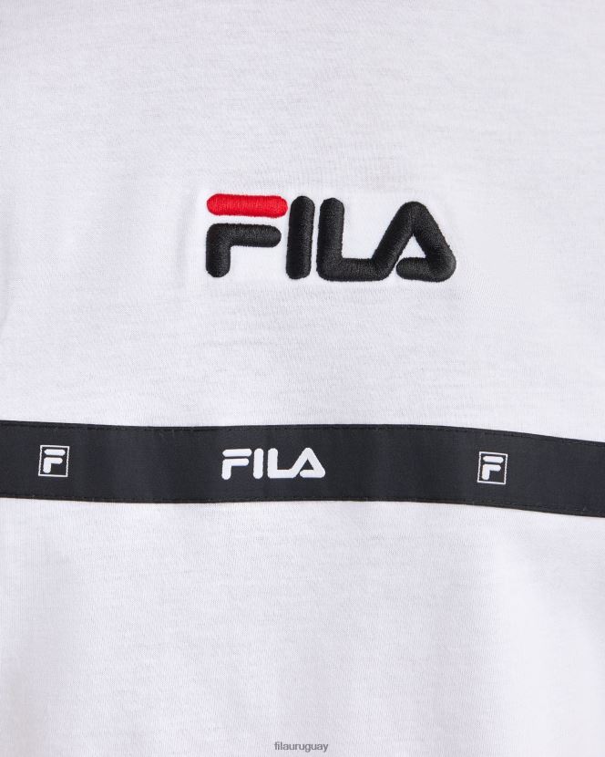 blanco FILA camiseta fila blanca valor hombre 6L8PR22319