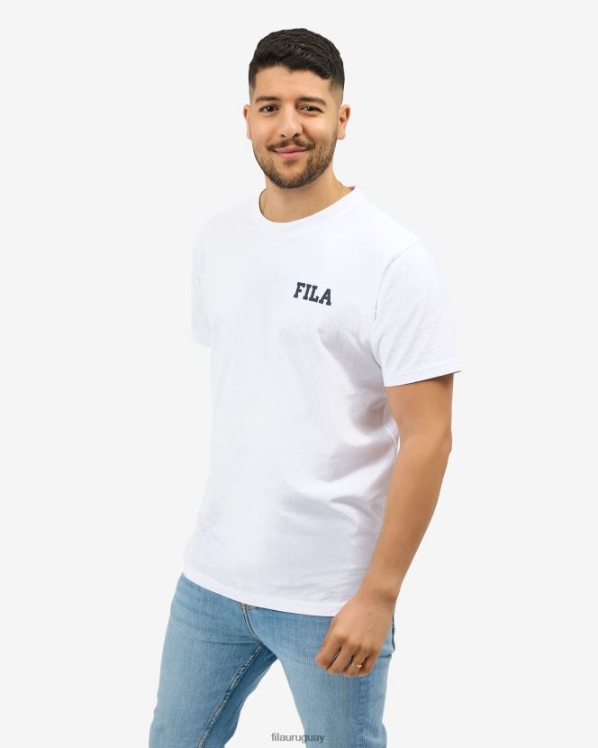 blanco FILA camiseta fila juan blanca 6L8PR22567