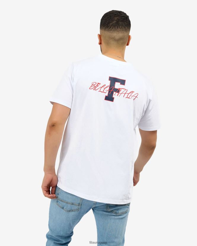 blanco FILA camiseta fila juan blanca 6L8PR22567