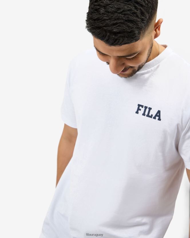 blanco FILA camiseta fila juan blanca 6L8PR22567