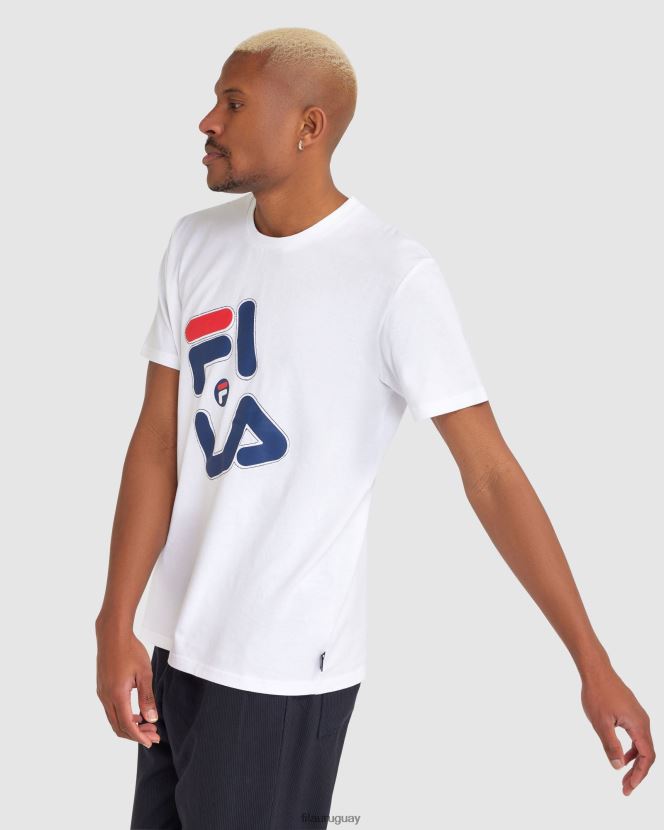 blanco FILA camiseta fila kiley hombre blanca 6L8PR22377