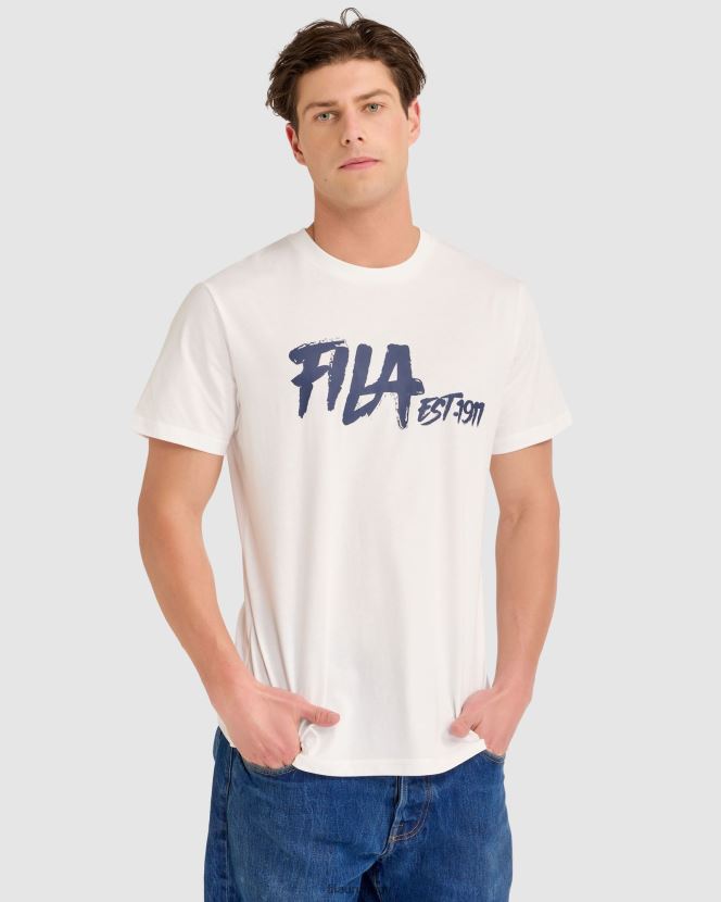 blanco FILA camiseta fila lewis blanca 6L8PR22314