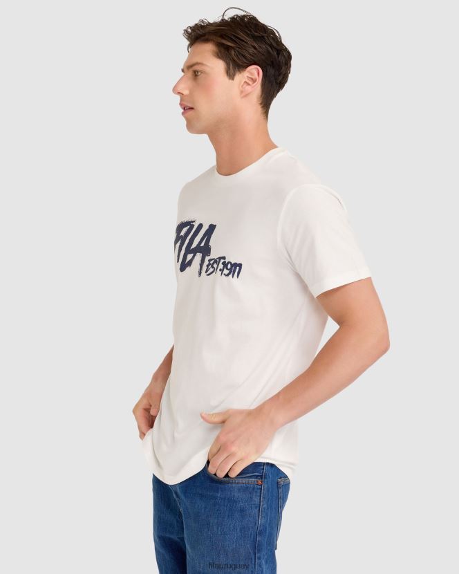 blanco FILA camiseta fila lewis blanca 6L8PR22314