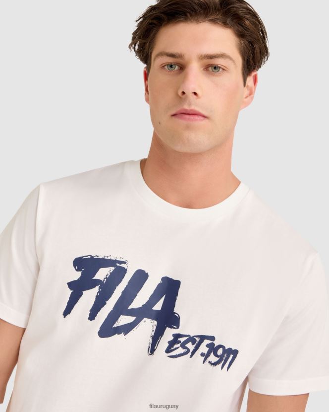 blanco FILA camiseta fila lewis blanca 6L8PR22314