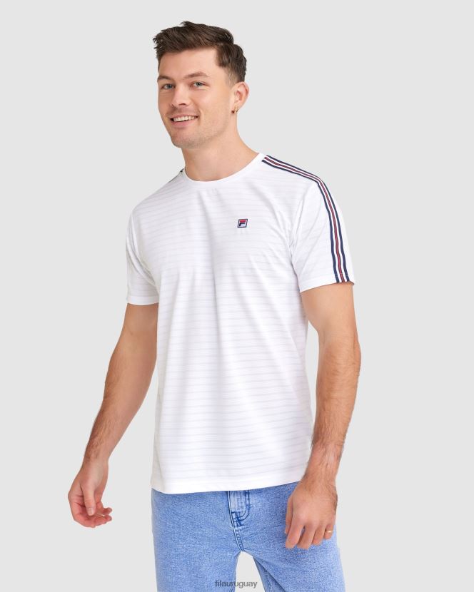 blanco FILA camiseta fila pablo blanca hombre 6L8PR22340