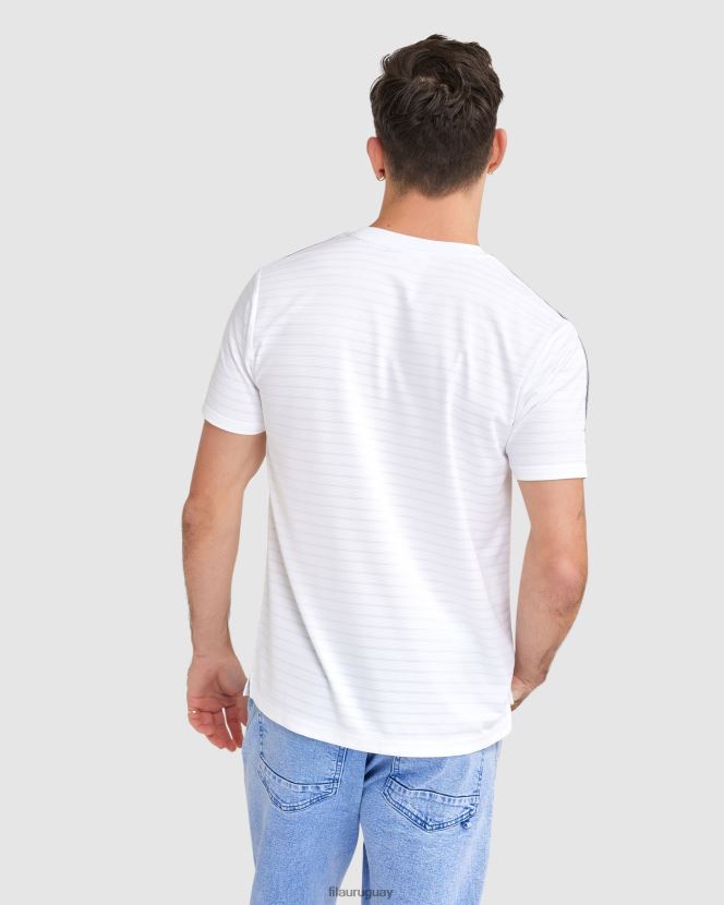 blanco FILA camiseta fila pablo blanca hombre 6L8PR22340