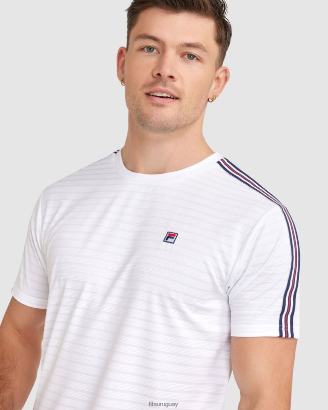 blanco FILA camiseta fila pablo blanca hombre 6L8PR22340