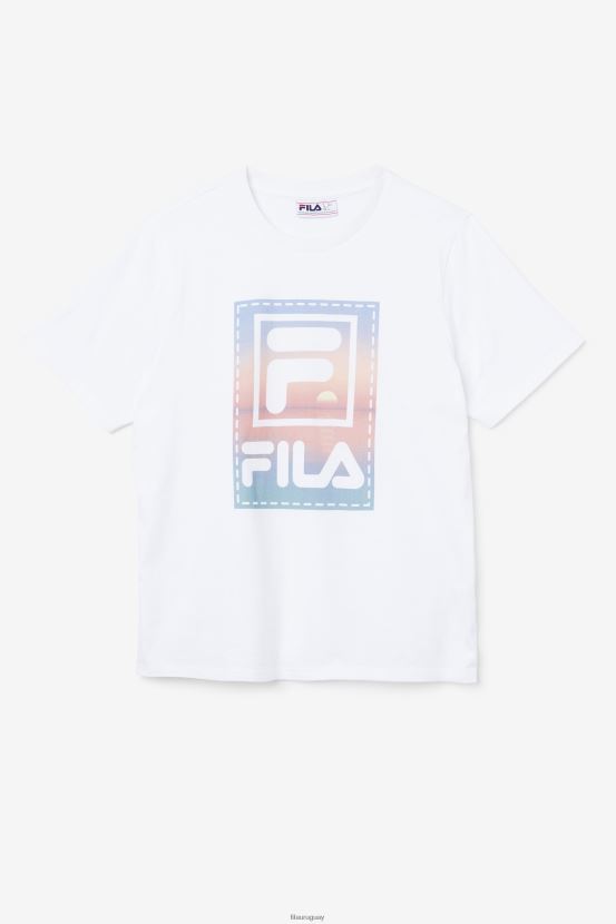 blanco FILA camiseta fila spieten blanca 6L8PR2357