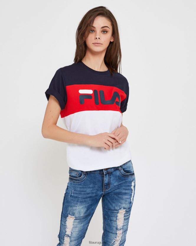 blanco FILA camiseta fila unisex genoa blanca 6L8PR22539