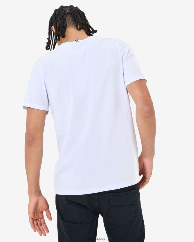 blanco FILA fila camiseta urbana unisex blanca 6L8PR22548