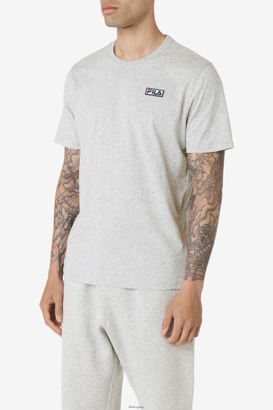 brezo gris FILA camiseta fila skylar gris jaspeado 6L8PR2336