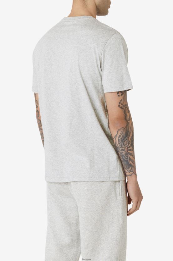 brezo gris FILA camiseta fila skylar gris jaspeado 6L8PR2336