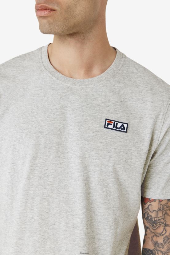 brezo gris FILA camiseta fila skylar gris jaspeado 6L8PR2336