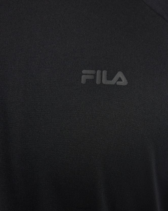 negro FILA camiseta caleb qdry hombre fila negra 6L8PR22408