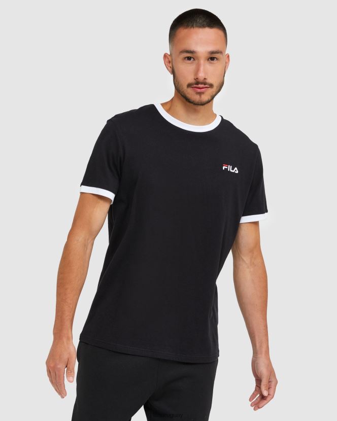 negro FILA camiseta fila classic negra para hombre 6L8PR22481