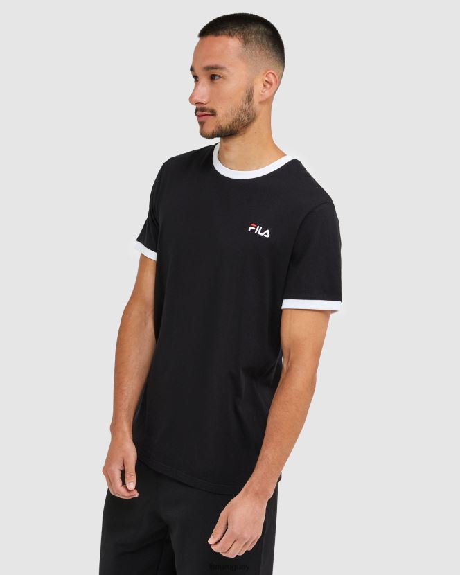 negro FILA camiseta fila classic negra para hombre 6L8PR22481