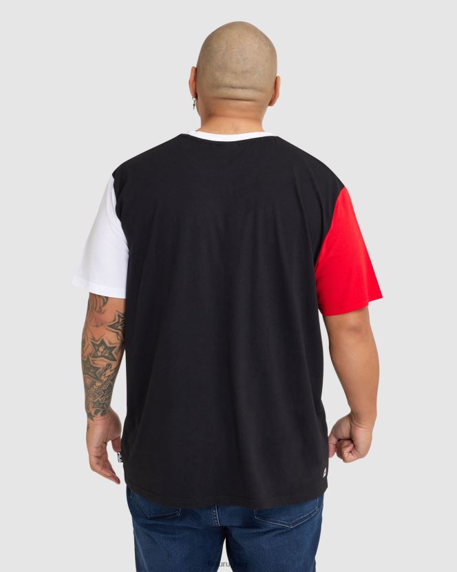 negro FILA camiseta fila lennox plus hombre negra 6L8PR22363