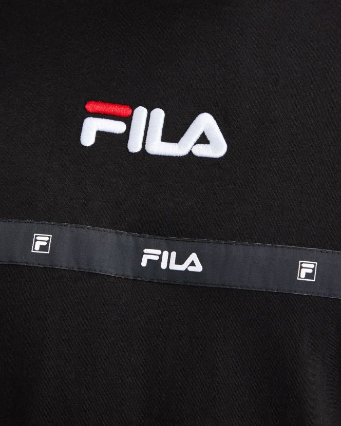 negro FILA camiseta fila negra valor hombre 6L8PR22320