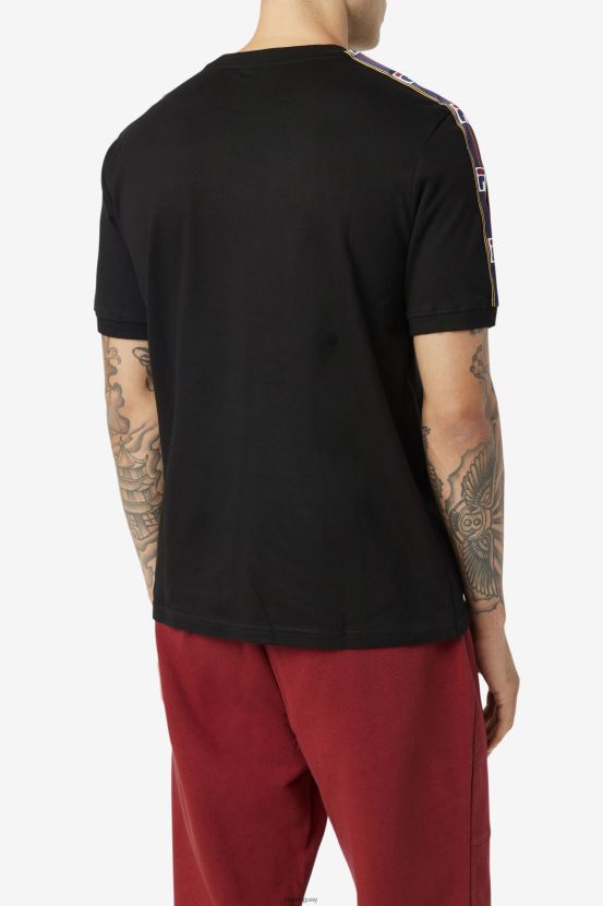 negro FILA camiseta fila oliver negra 6L8PR2296
