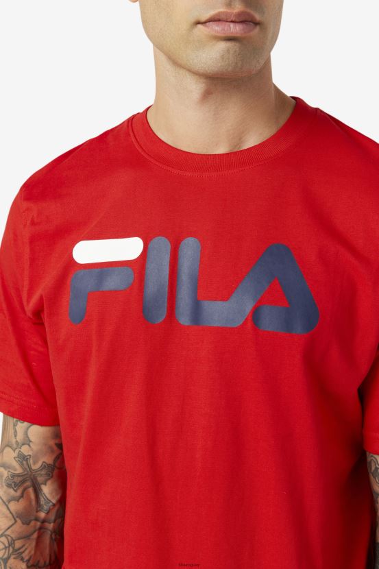 rojo FILA camiseta fila roja hombre eagle 6L8PR2285