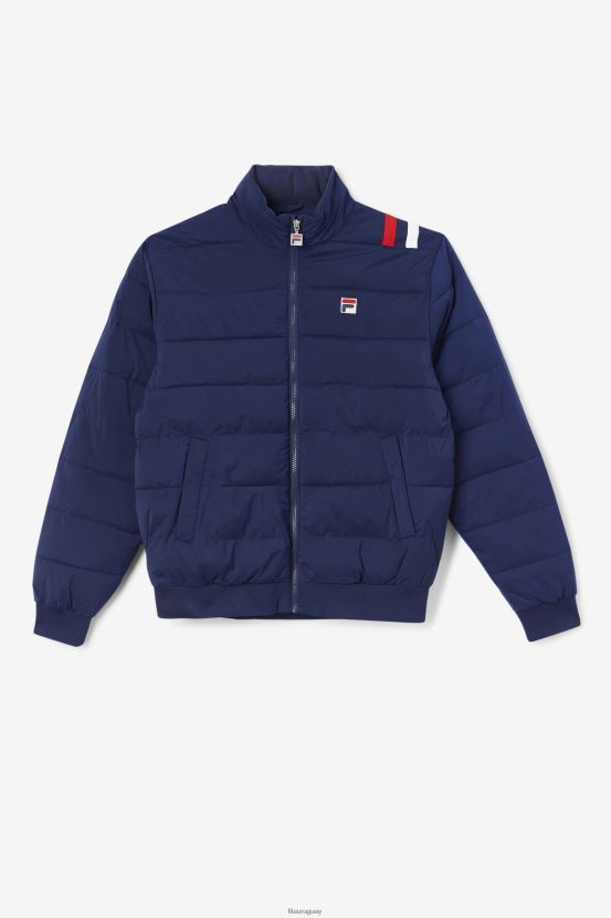 Armada FILA chaqueta acolchada brody azul marino de fila 6L8PR2766