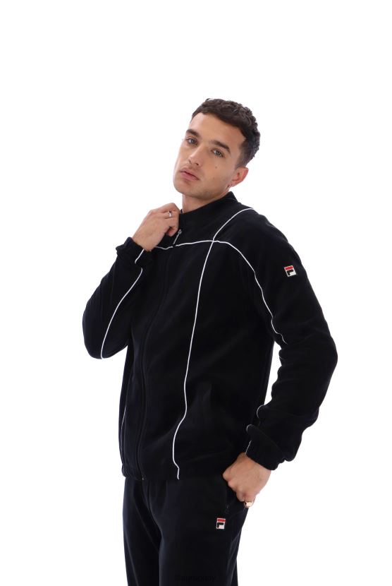 FILA fila colmillo clásico velour track top 6L8PR23323