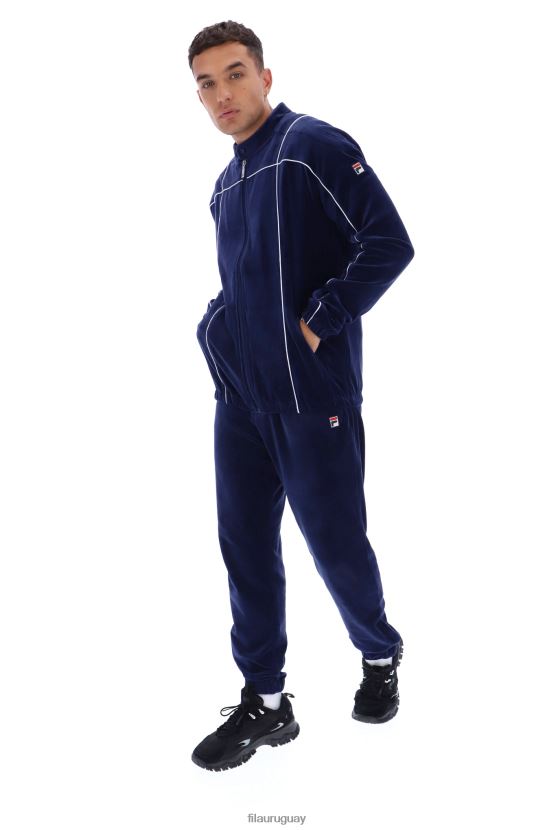 FILA fila colmillo clásico velour track top 6L8PR23329