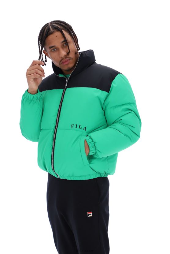 FILA fila evan chaqueta acolchada unisex con paneles 6L8PR23255