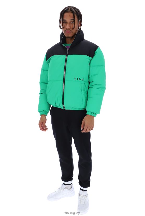 FILA fila evan chaqueta acolchada unisex con paneles 6L8PR23255