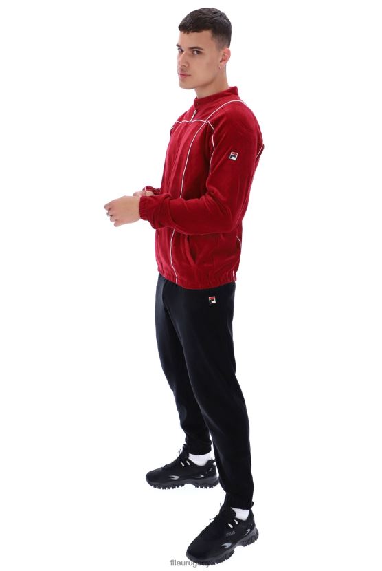 FILA fila tusk classic velour track top 6L8PR23322