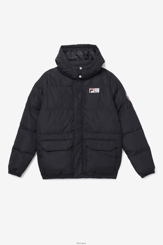 negro FILA chaqueta acolchada otler fila negra 6L8PR2788