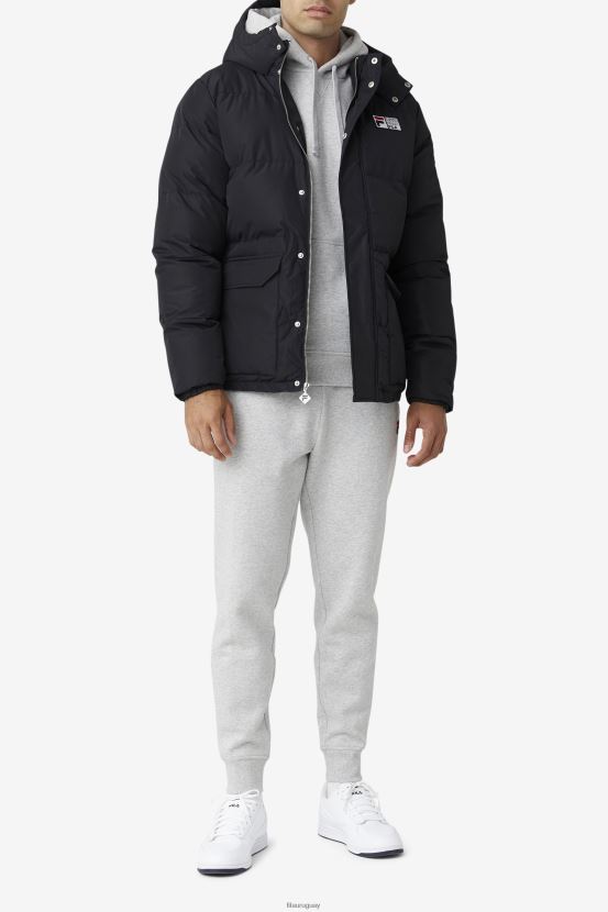 negro FILA chaqueta acolchada otler fila negra 6L8PR2788