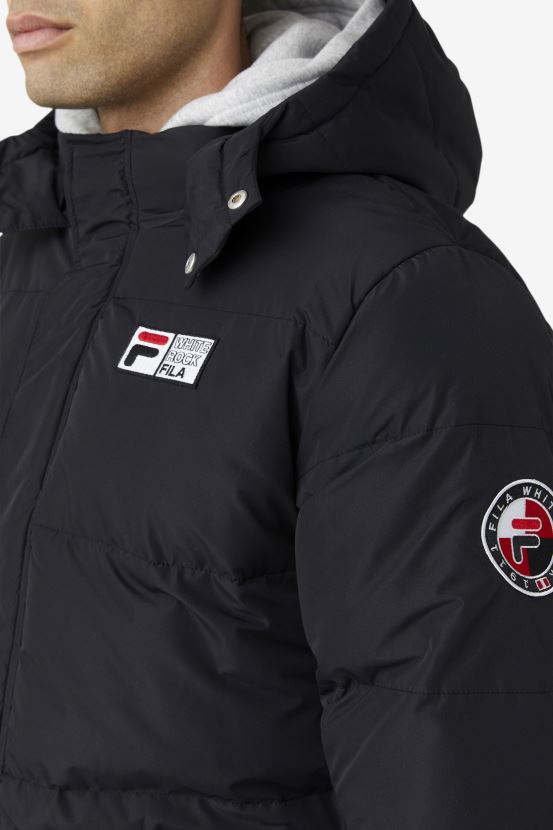 negro FILA chaqueta acolchada otler fila negra 6L8PR2788
